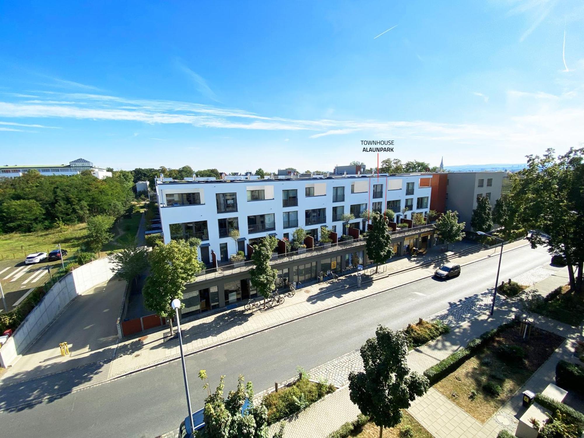 Townhouse Alaunpark Villa Dresda Exterior foto